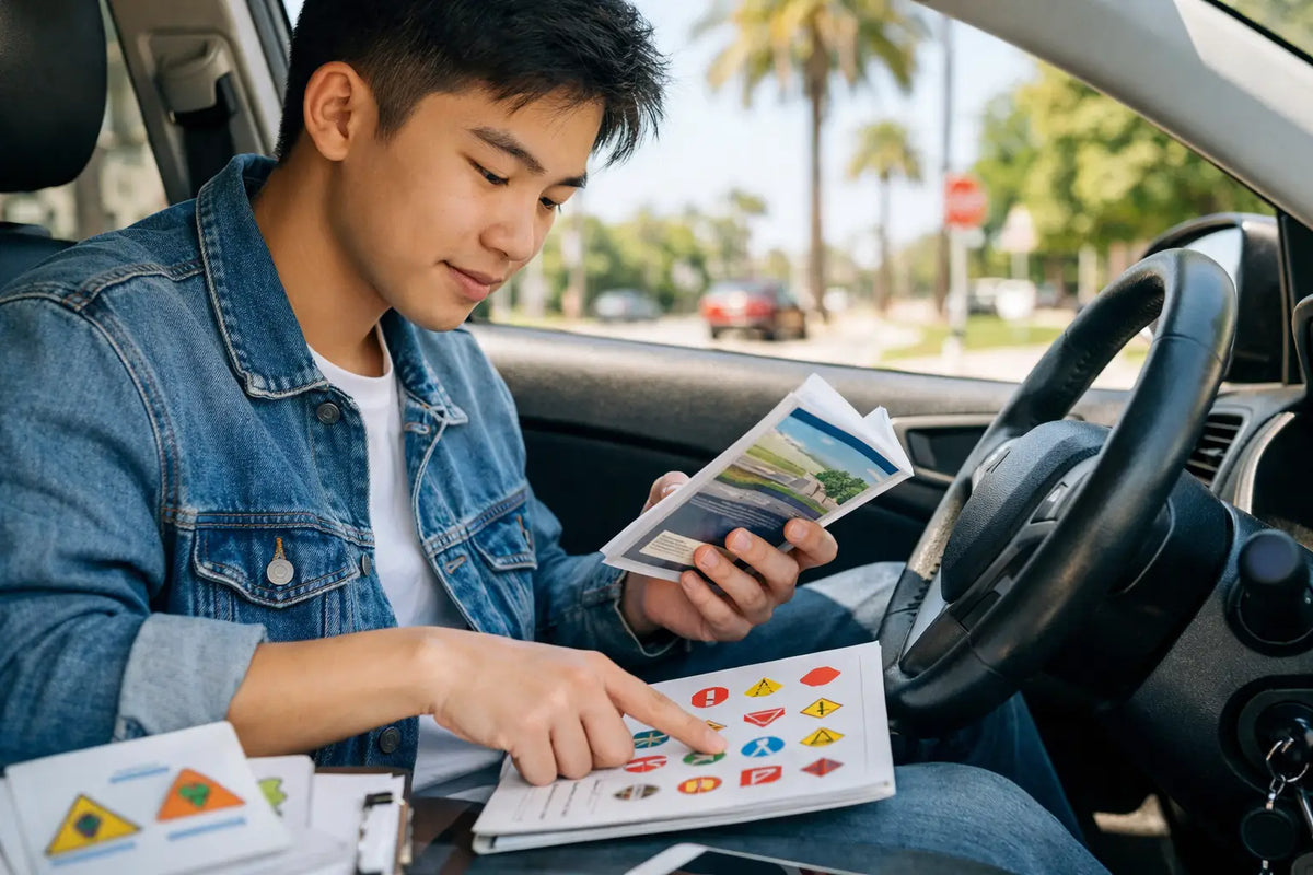 California Parking Rules for the DMV Written Test