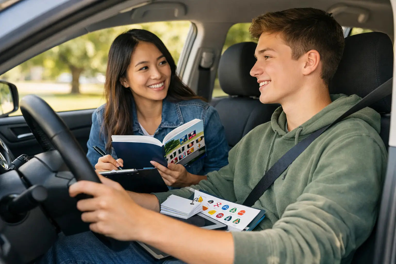 California Driving Test Car Requirements