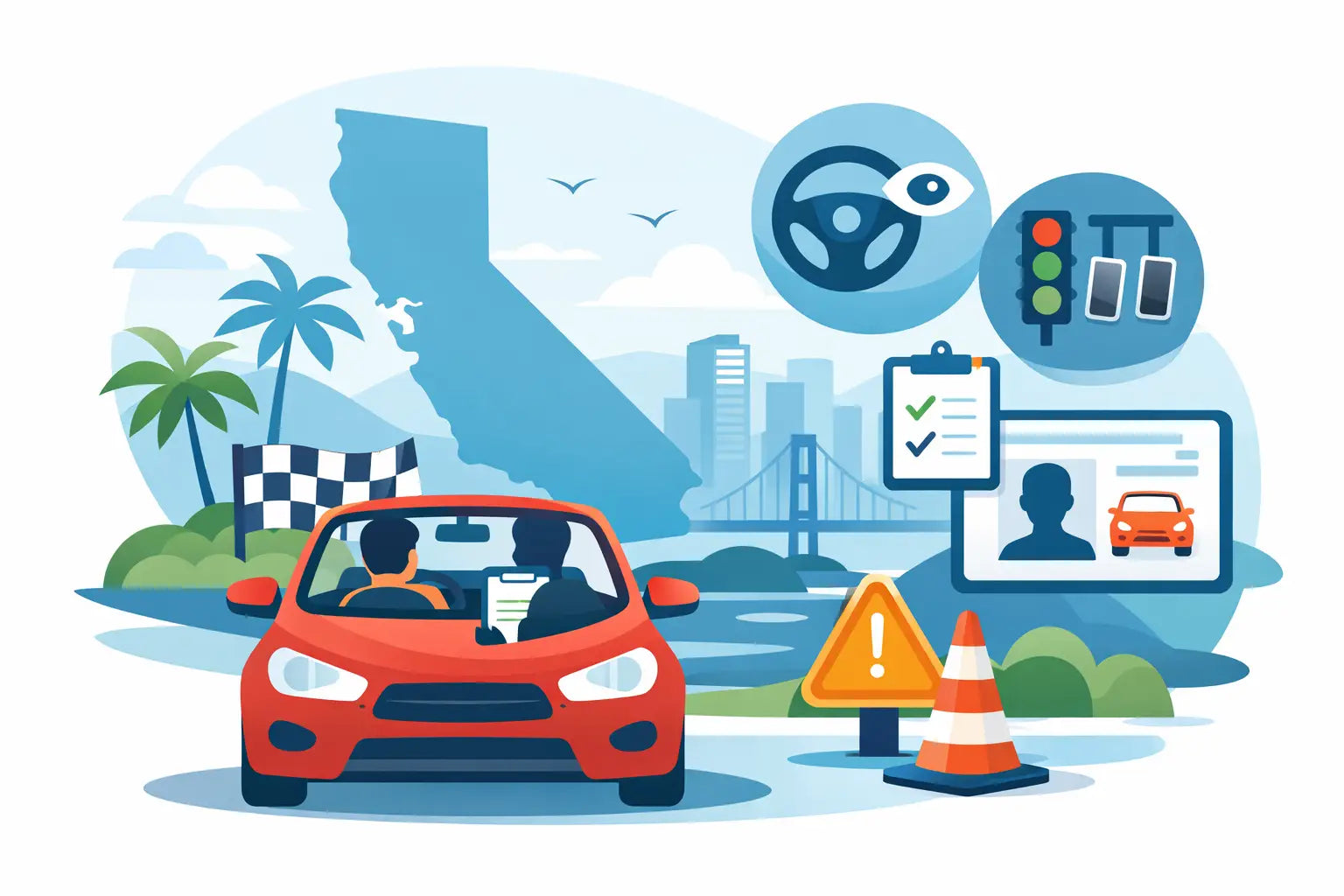 9 California Behind the Wheel Test Tips