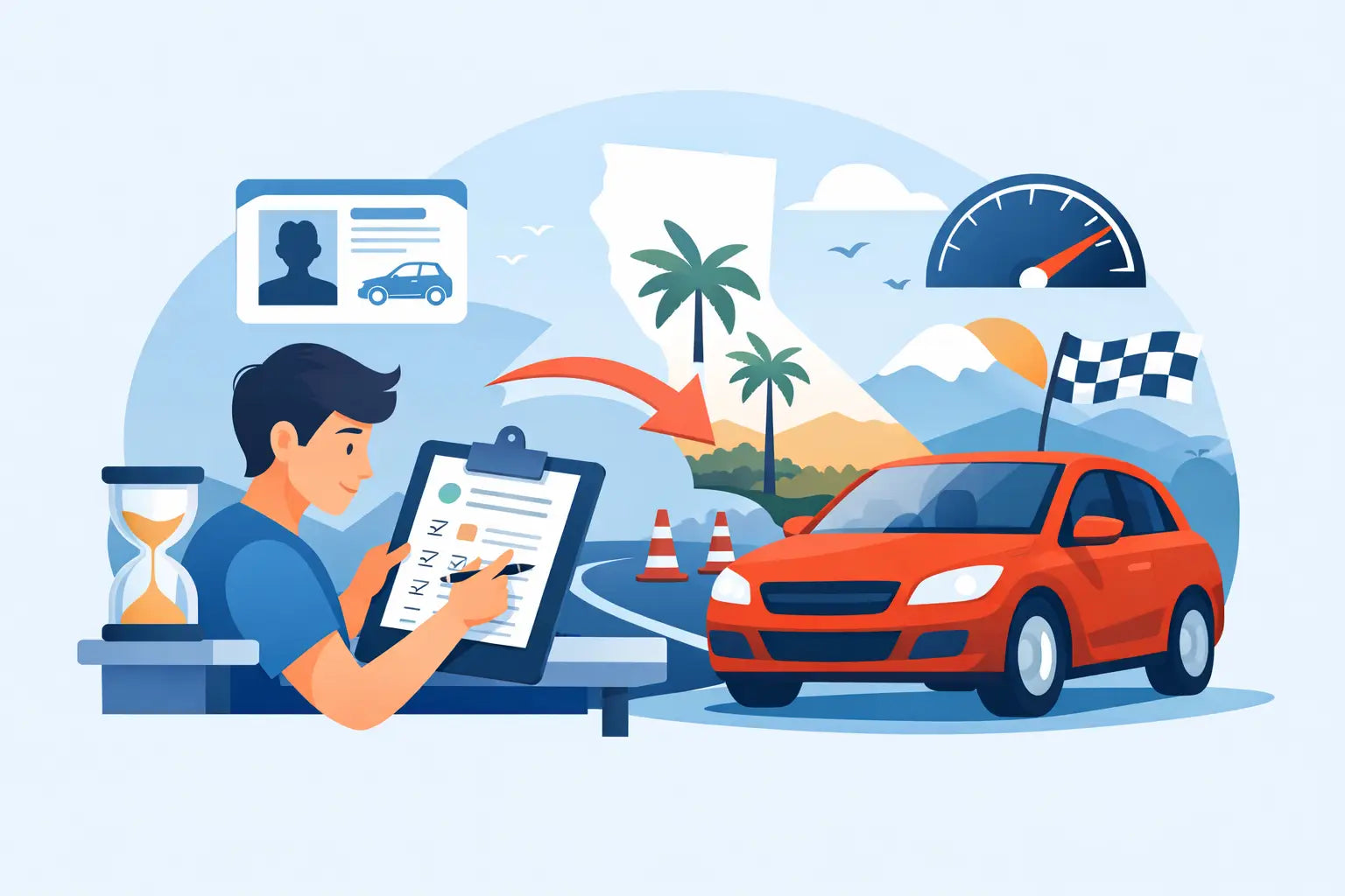 How to Pass California Permit Test Fast