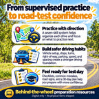 7 Skills Every Driver Must Master behind-the-wheel digital guide: supervised practice, safer driving habits and road-test confidence
