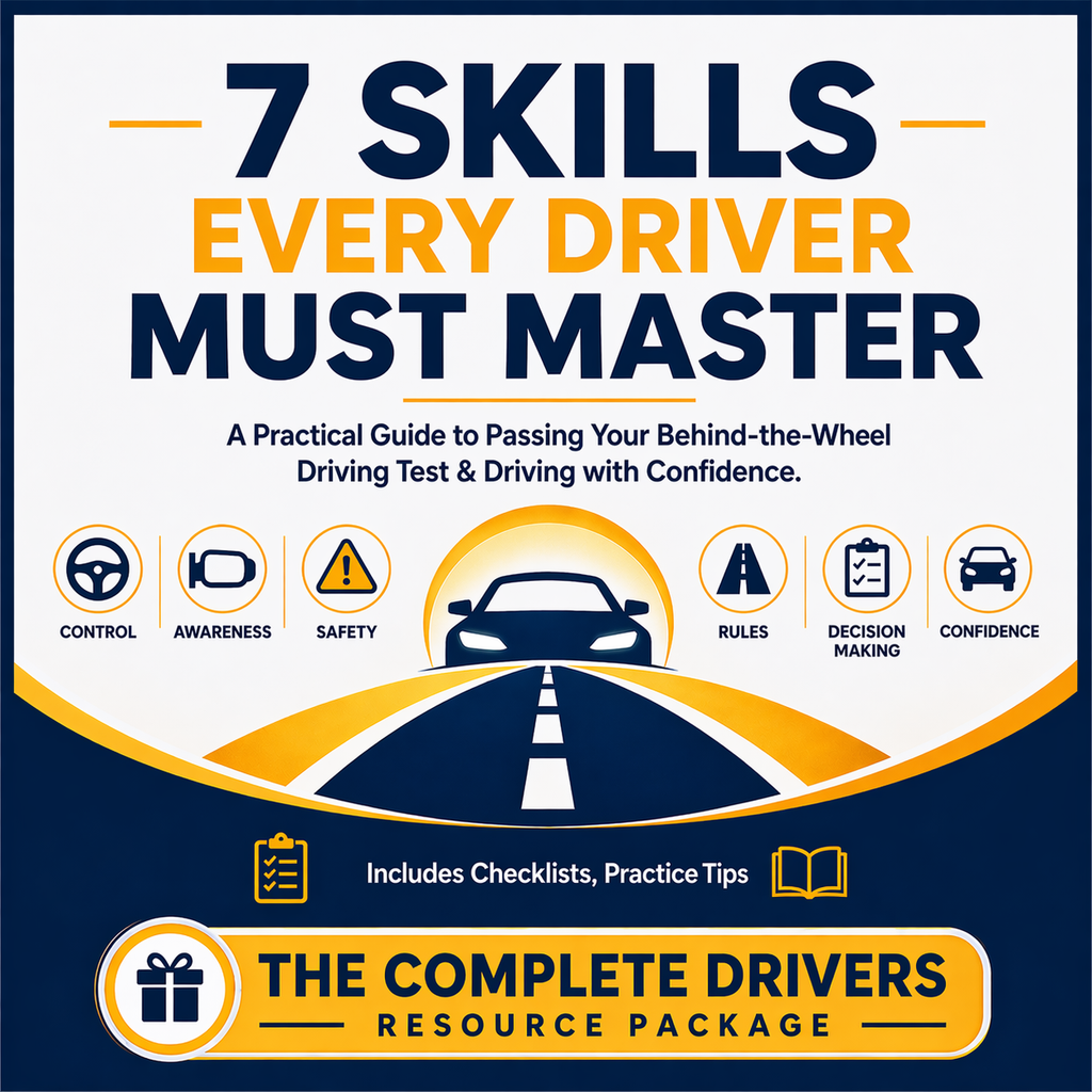 7 Skills Every Driver Must Master — Behind-the-Wheel - Digital Guide