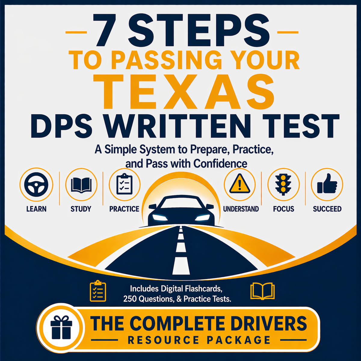 Texas DPS Written Test Digital Study Guide