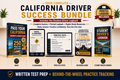 California Driver Success Bundle — Includes Complete System + Printed Student Driver Logbook (Best Value)