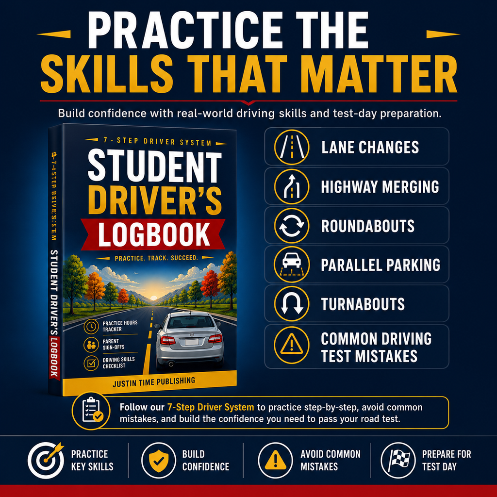 Student Driver Logbook + Digital Bonuses