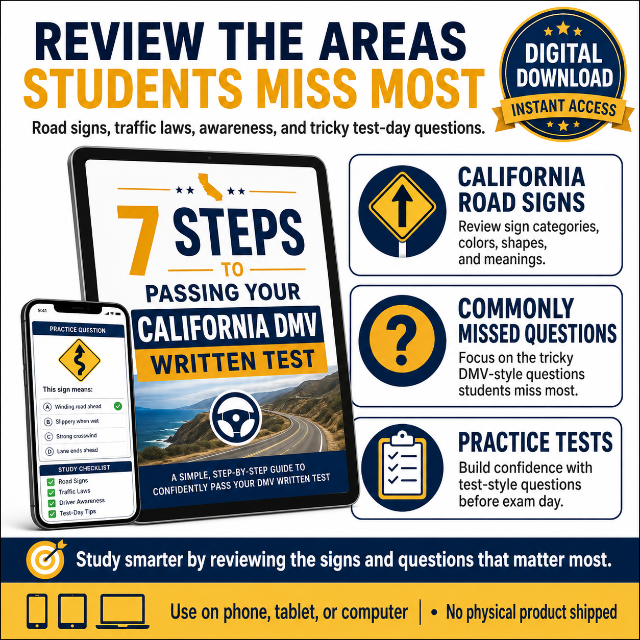 7 Steps to Passing Your California DMV Written Test — Digital Guide