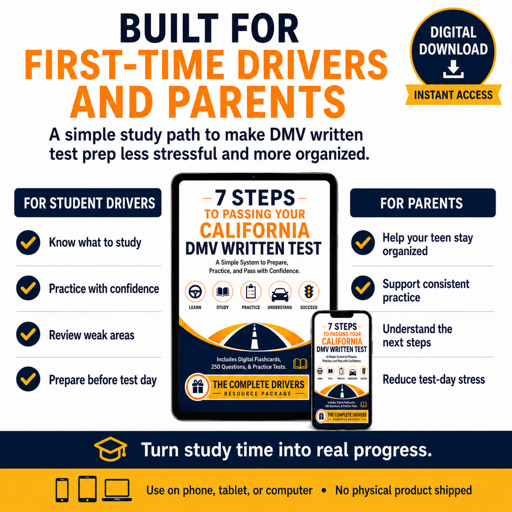 7 Steps to Passing Your California DMV Written Test — Digital Guide